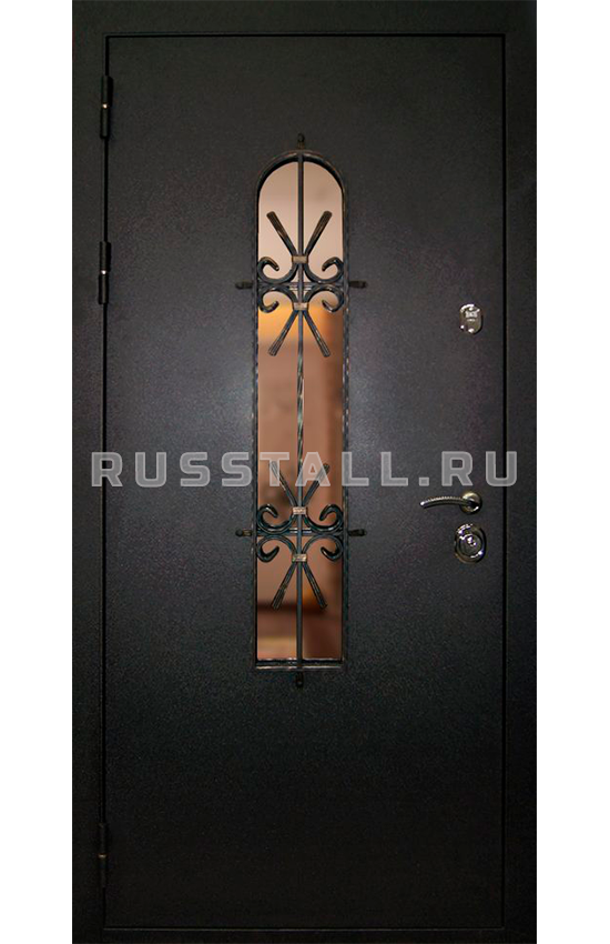 Входная дверь с ковкой RS22