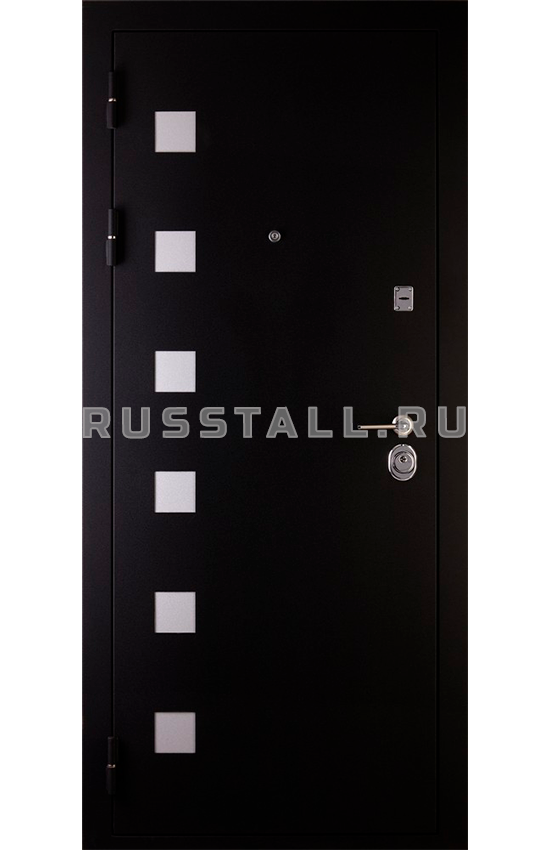 Стальная входная дверь для дачного дома RS42