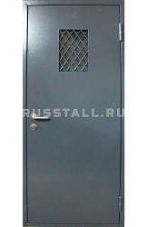 Решетчатая железная входная дверь RS131 - Изображение